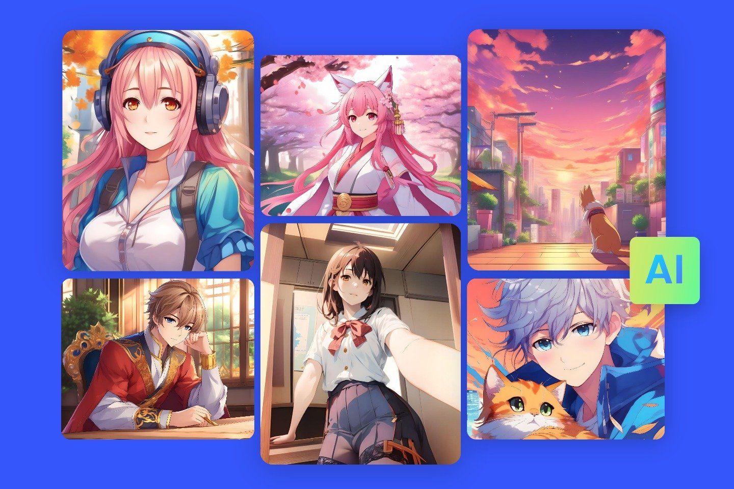 AIイラスト自動生成サイト