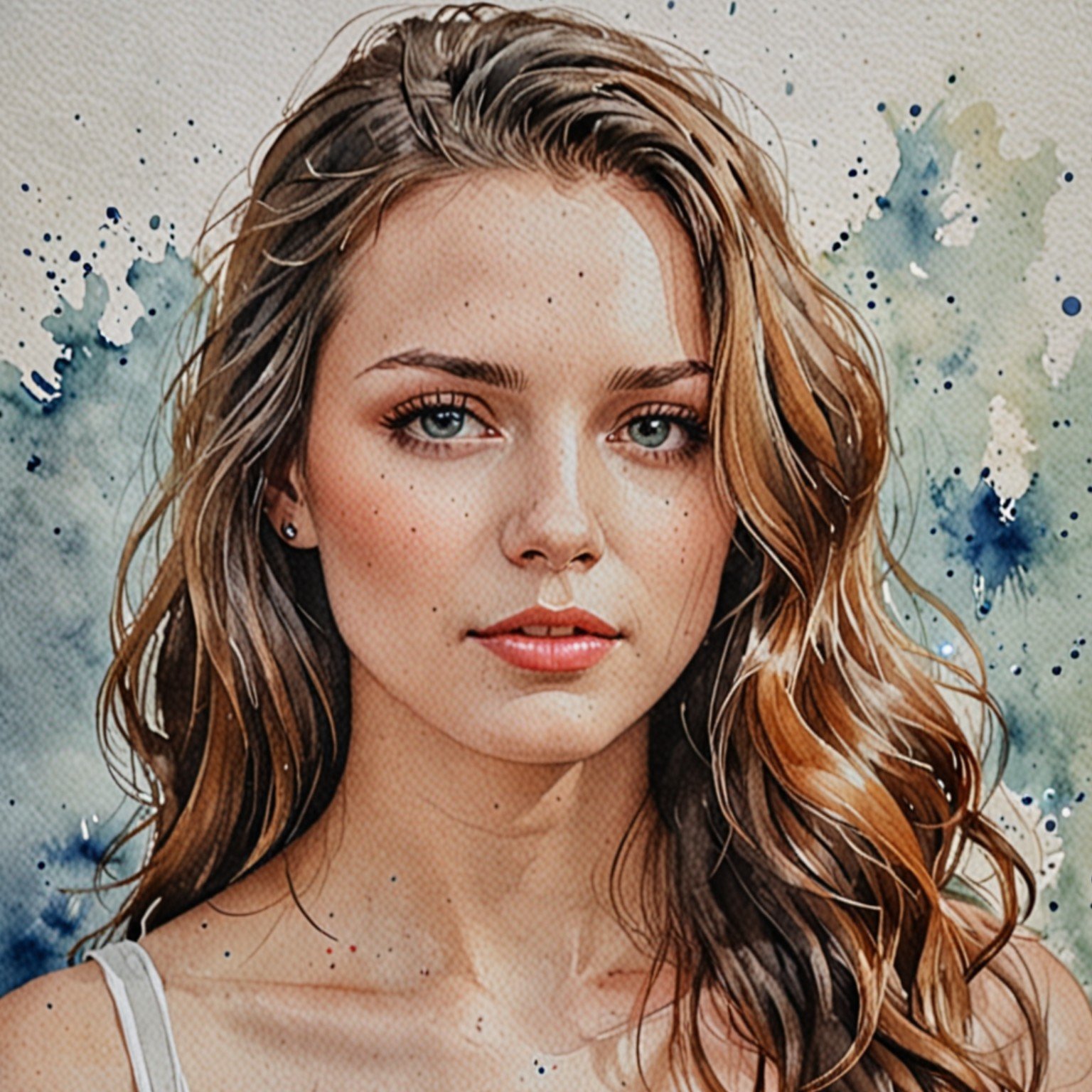 水彩画